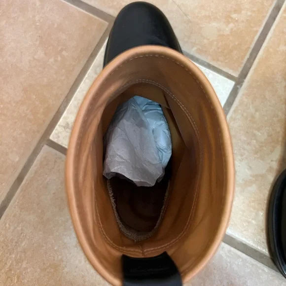 Jil Sander Black Leather Ankle Boots EU 34 - Picture 8 of 8